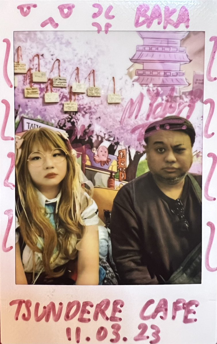 aronredeye's tweet photo. My First Tsundere Cafe @subatoki experience was fun and memorable. Thank you very much @VioletNimue for dragging me along! Hope to visit the cafe again!
#maidcafe #tsundere #slap #fun https://t.co/kH4gNAtgn8