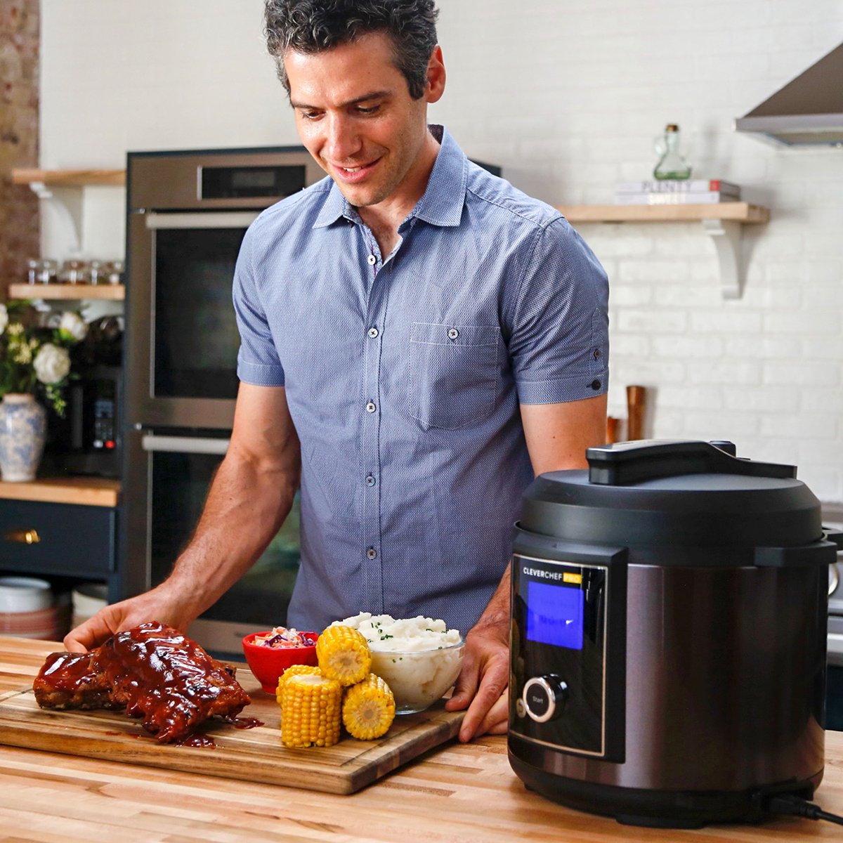 drewandcoleUK's tweet image. CleverChef Pro is the ultimate kitchen assistant that can help you save time, money &amp;amp; energy!

With its 14 pre-set cooking functions &amp;amp; easy-to-use controls, you can cook delicious &amp;amp; healthy meals with ease 👉bit.ly/3kL24yX

#CleverChefPro #EnergySaving #EfficientCooking