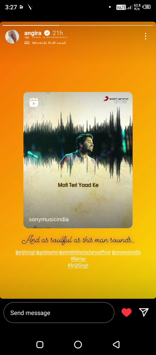 FanOfKingAS's tweet photo. #RespectForLegend
#ArijitSingh #Bairiya
#KingArijitSingh
@goldiesohel @angira_dhar @sonymusicindia @OfficialAMITABH https://t.co/xcsh3KRMgj