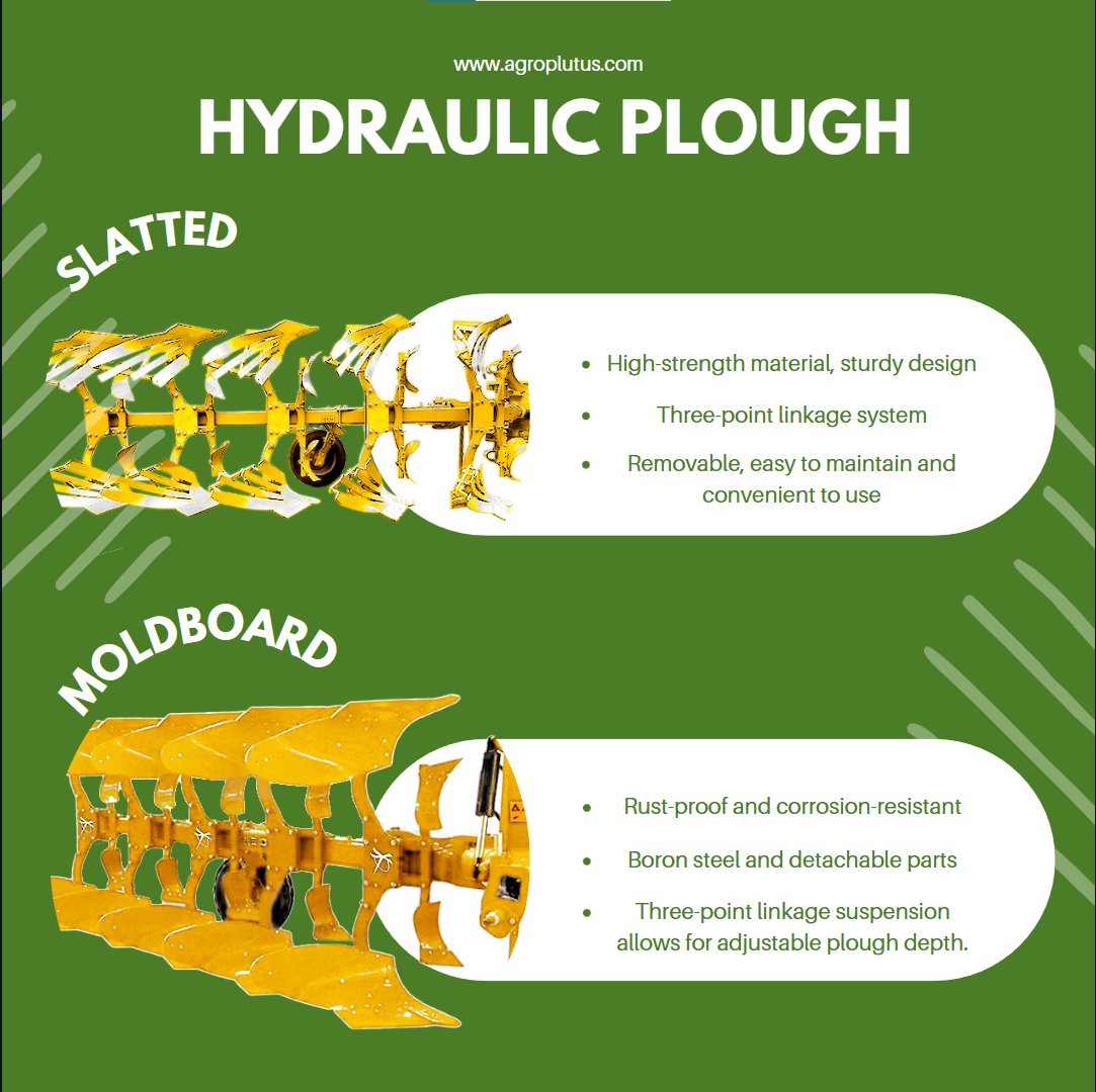 🚜🌾🌱 It's time to plough through your farming tasks with the HYDRAULIC PLOUGH! 💪 This powerful machine will make your field preparation a breeze. 

agroplutus.com/products/list/…

🙌 #HydraulicPlough 🌾🚜🌱 #plough #agriculture #farming #farmtillers #agriequipments #agroequipment