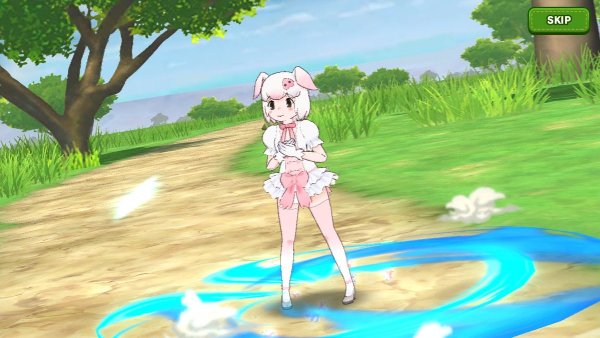 「プレミアムガチャを回したら遂にブタさんがウチの隊にも来てくれましたよ!このところ」|突撃なめじろうのイラスト