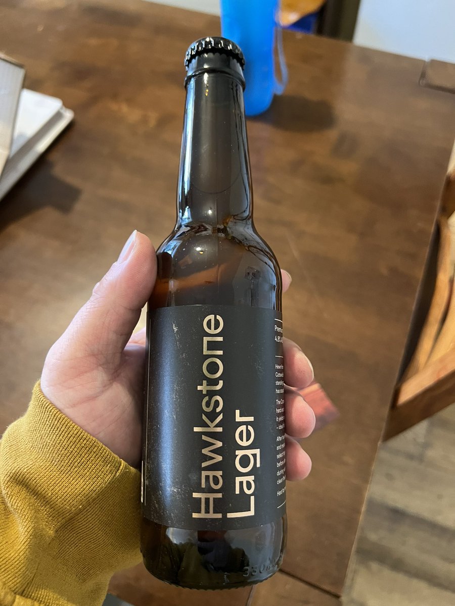 DadhammerUworld's tweet photo. Can’t argue with your assumptions there @JeremyClarkson #hawkstone #beer #larger https://t.co/Z9BNDvAHVe