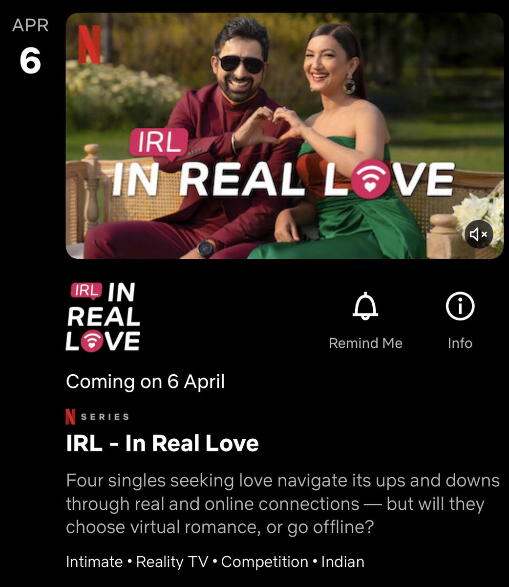 Rannvijay Singha and Gauahar Khan host reality dating series #InRealLove. Streaming on Netflix from 6 April.