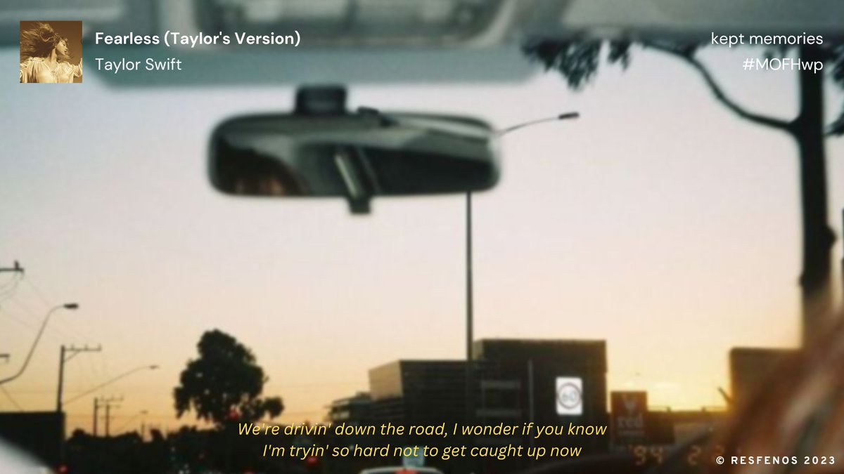 resfenos_'s tweet photo. — ❛❛ we're drivin' down the road, I wonder if you know I'm tryin' so hard not to get caught up now. ❜❜

Listen to how #MOFHwp feels like!

🖇: kept memories
https://t.co/7ahjqIKx18 https://t.co/kHg4pcOnnA