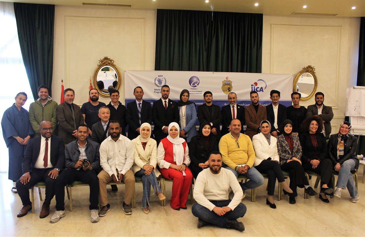 The workshop is in collaboration with the #Tunisian ministry of industry and the #Libyan ministry of foreign affairs to a total of 40+ Libyan youth, government officials and NGO staff.
