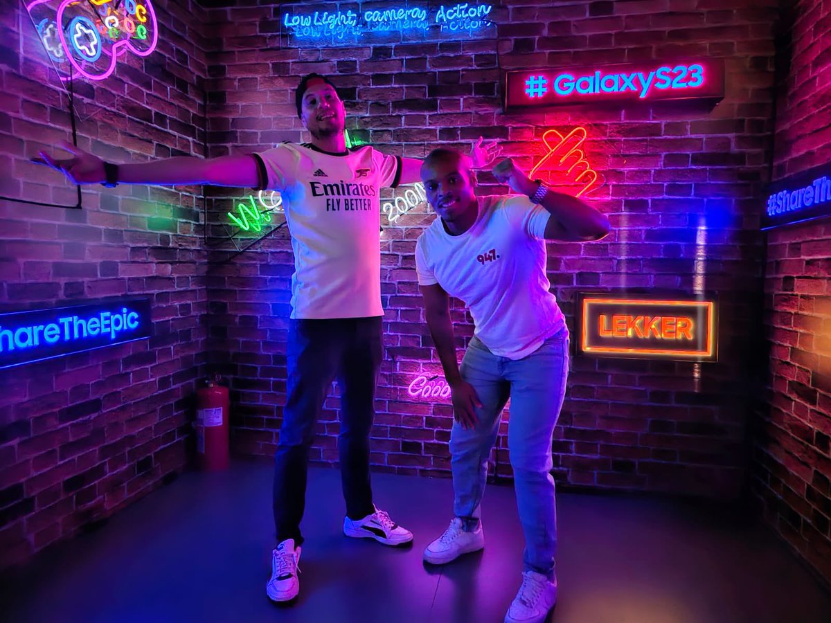 947's tweet photo. Celebrate the brand-new @samsungmobilesa Galaxy S23 series &amp; #ShareTheEpic! 

Take a photo with the Samsung Galaxy S23 Ultra, find the hidden 947 logo &amp; you could WIN at the Samsung #GalaxyS23 Studio at Sandton City. https://t.co/mx0A3D56oa