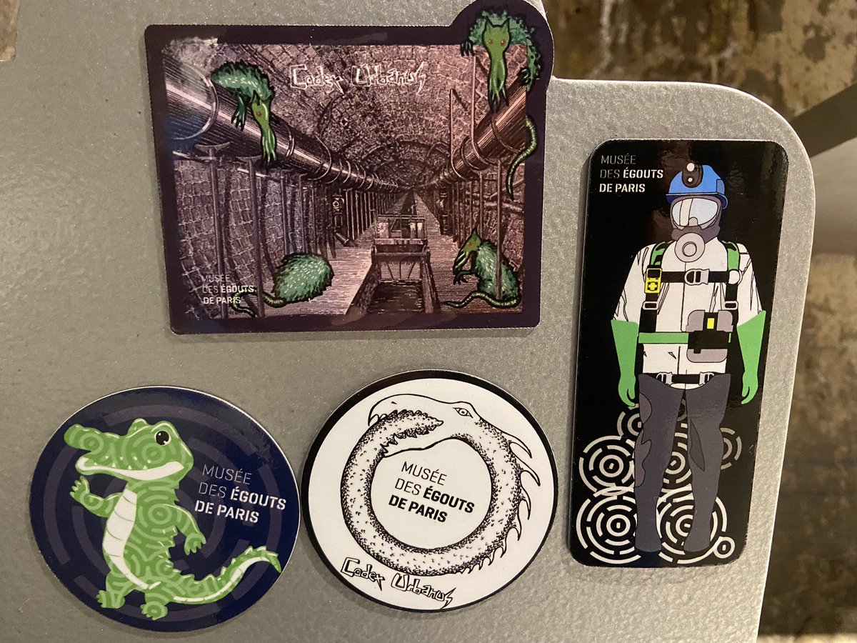 Les magnets sont arrivés, ils sont en vente dans la boutique du musée.

#museedesegoutsdeparis #egoutsdeparis #egoutiers