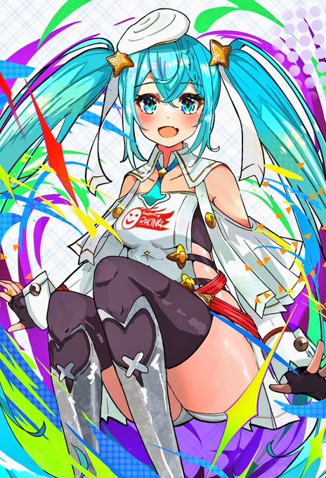 #初音ミク  #レーシングミク  #イラストレーシングミク2023 