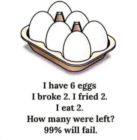 99% will fail this.
