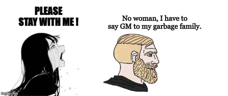 GM ! my favorite meme, Garbage Family my priority ! <a href="/garbagefriends/">Garbage Friends ♻️</a> <a href="/Blondie23LMD/">Blondie</a> <a href="/jerezizzz/">Jereziz</a> <a href="/MotionMarkus/">Markus Magnusson 🤝</a> #garbagememe <a href="/ToNiOiLLuSiOn/">Tonio</a>