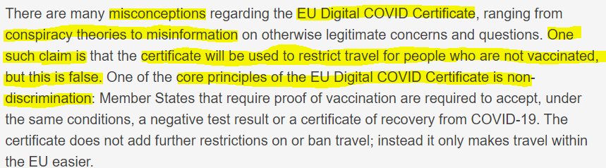 AndersonAfDMdEP's tweet photo. .@EU_Commission fighting disinformation? It's the HQ of disinformation!

Remember "2-G" rule? 
EUDCC was in fact abused to discriminate against mRNA💉free ppl and to restrict their movement - even within their own countries!

@vonderleyen, stop lying!

https://t.co/YWkpcSCBBb https://t.co/Skymu79XlE