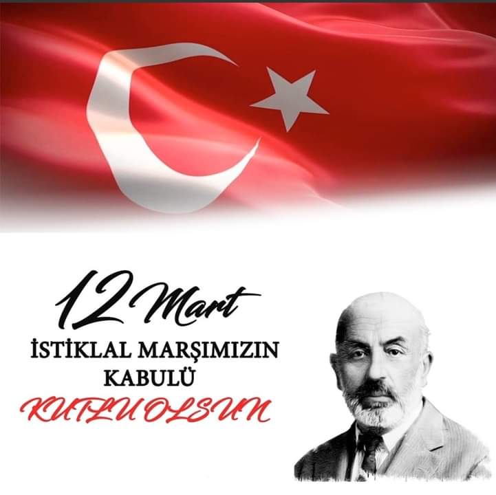 12 Mart İstiklal Marşımızın Kabulü
Kutlu Olsun
Türkiye'm 🇹🇷
#12martistiklalmarşınınkabulü