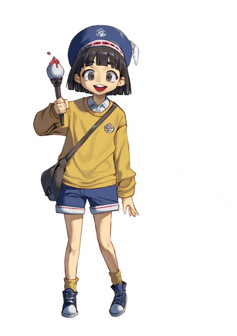 Practice Illustration.
I have been using both Photoshop and Crysta to create color illustrations, but I am planning to switch to mostly Photoshop illustrations. 