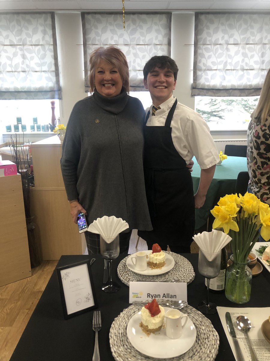 HomeEcPrestwick's tweet photo. We are so proud of Ryan who competed at the semi final of the Rotary Young Chef of the Year Competition. You are a winner to us here @pwkacademy. Thanks for all of your hard work and professionalism. You are a star! #ambition https://t.co/KH6jmpMQqh