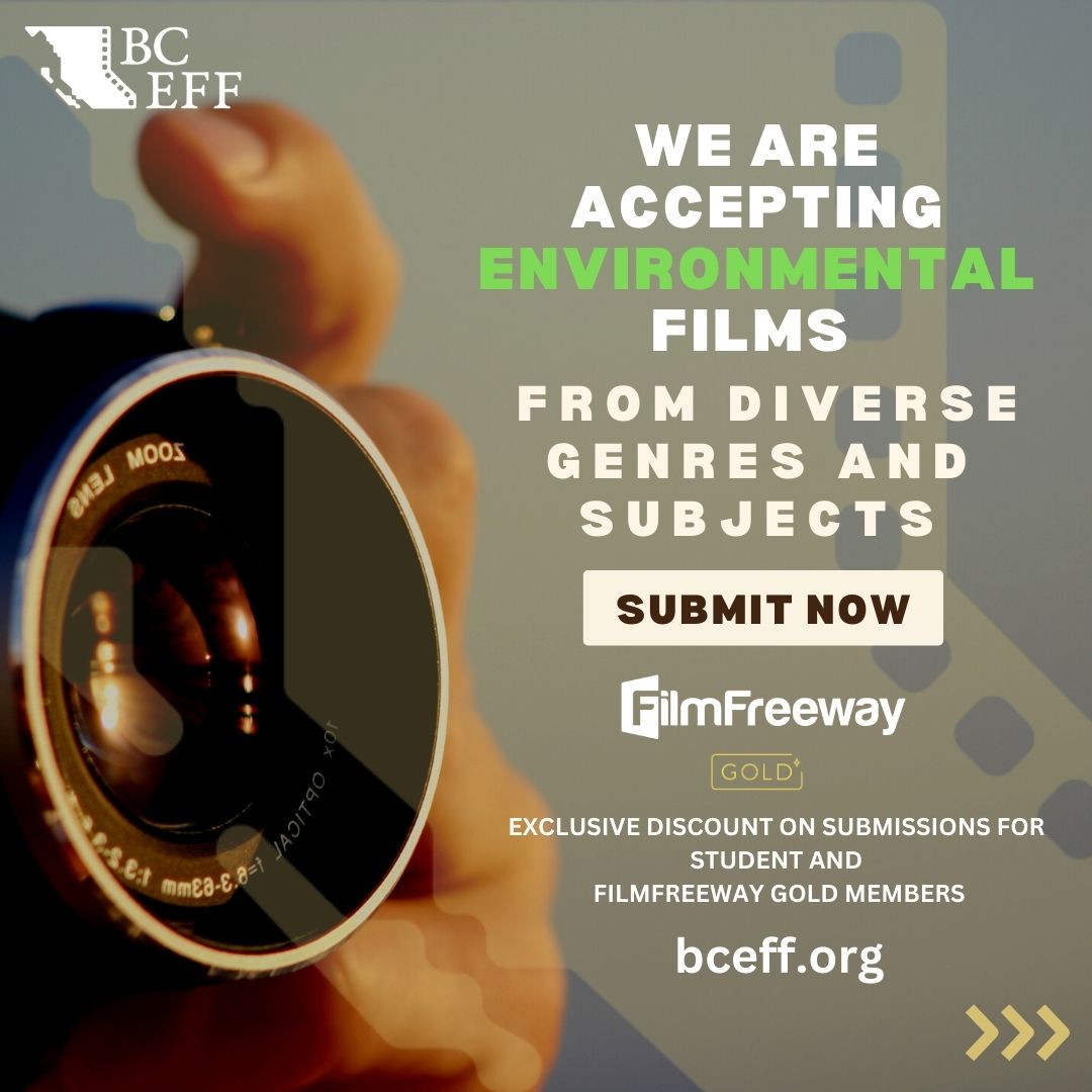 BCEFilmFestival's tweet photo. Eco-conscious filmmakers!
Join us in celebrating the power of film to raise awareness and inspire change.
https://t.co/sCiDIRir98
#BCEFF #EcoFilm #sustainability #bc #canada #filmfestival #filmmaker #documentary #featurefilm #shortfilm #animation #raiseawareness https://t.co/cM6O3aMwls