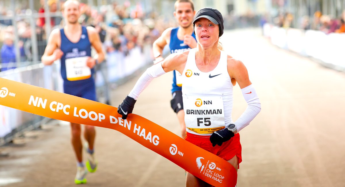 Nienke Brinkman schittert in winderige NN CPC Loop Den Haag, lees hier het wedstrijdverslag: nncpcloopdenhaag.nl/nieuws/nienke-…