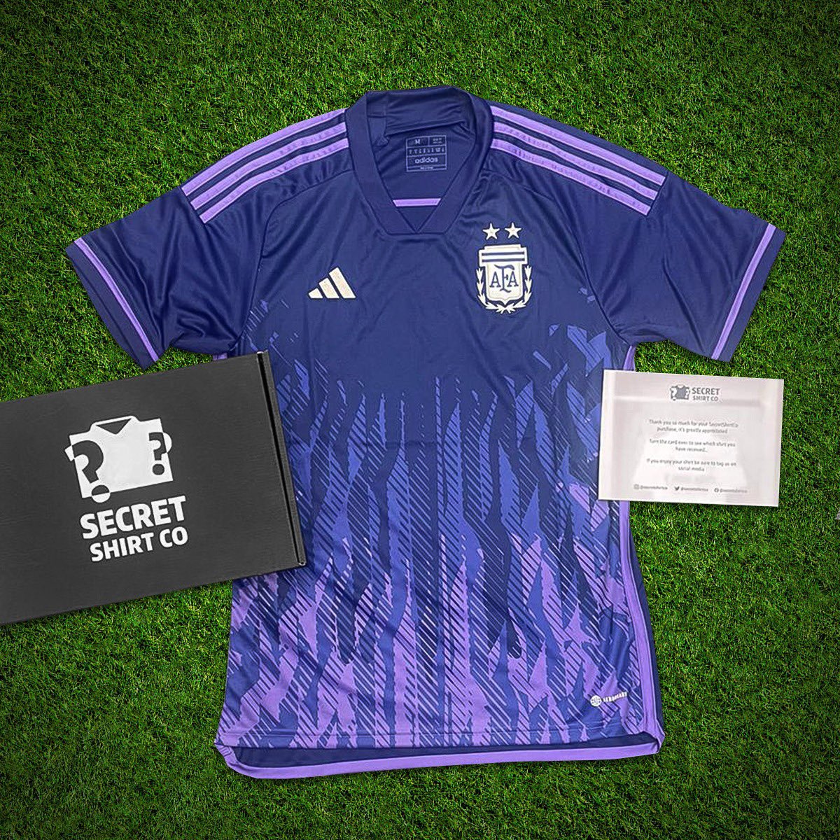 GIVEAWAY 🇦🇷🤩 We've teamed up with @SecretShirtCo & will be giving away one of the Argentina 2022 World Cup winning shirts To enter: 1️⃣ Retweet & Like this tweet 2️⃣ Follow @SecretShirtCo Winner announced on Wednesday, March 15th. Good luck!