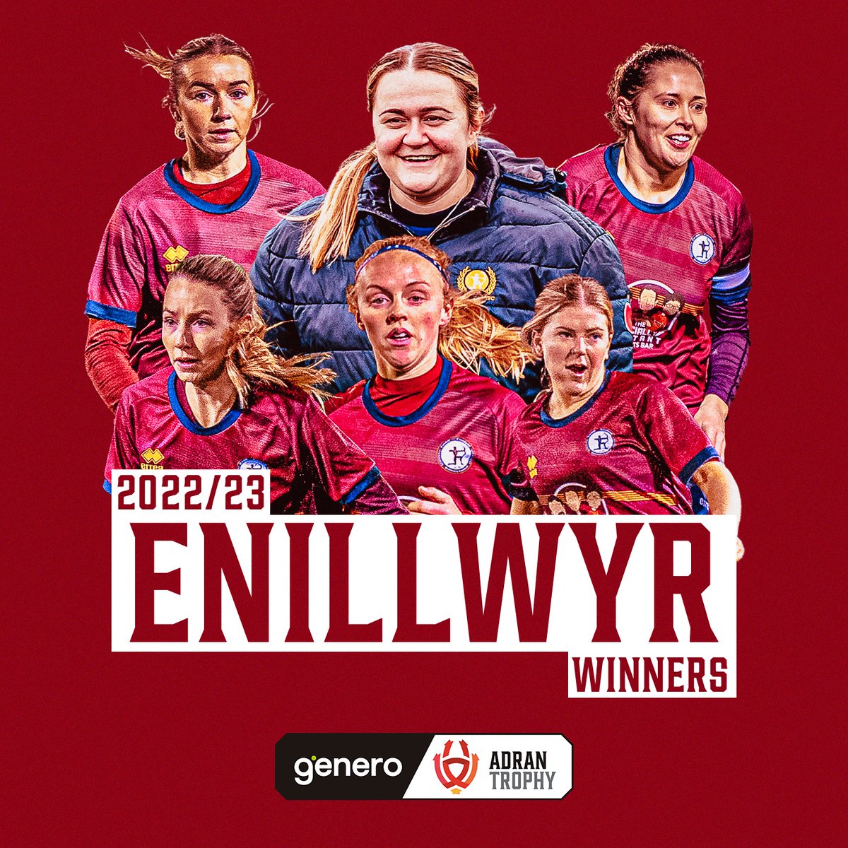 AdranLeagues's tweet photo. BACK-TO-BACK CHAMPIONS! 🏆

👏 @CardiffMetWFC | #GeneroAdranTrophy https://t.co/S6tVAUbN8W