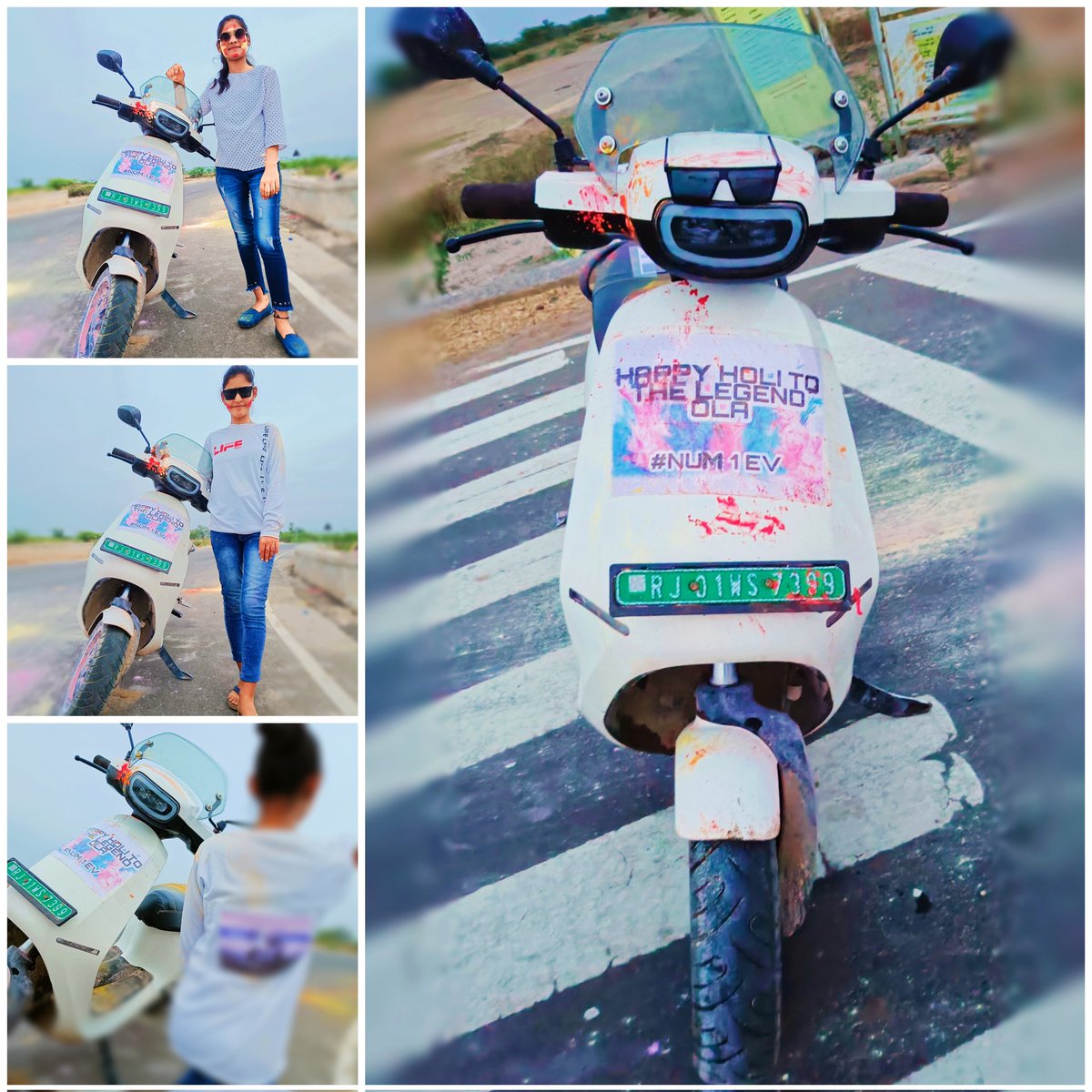 HackersSrv's tweet photo. @bhash #PART 3 OF OUR HOLI PARTY
#EndICEAge #ColourCharged
#HappyHoli2023
This holi is unforgeetable for my sisters
🥰all of the day of holi they travelled the every corner of our village with🛵
and our reels with ola🥰 goes viral also got a lot views
@Khalidaaalbadri @OlaElectric https://t.co/HTWXtSl7HA