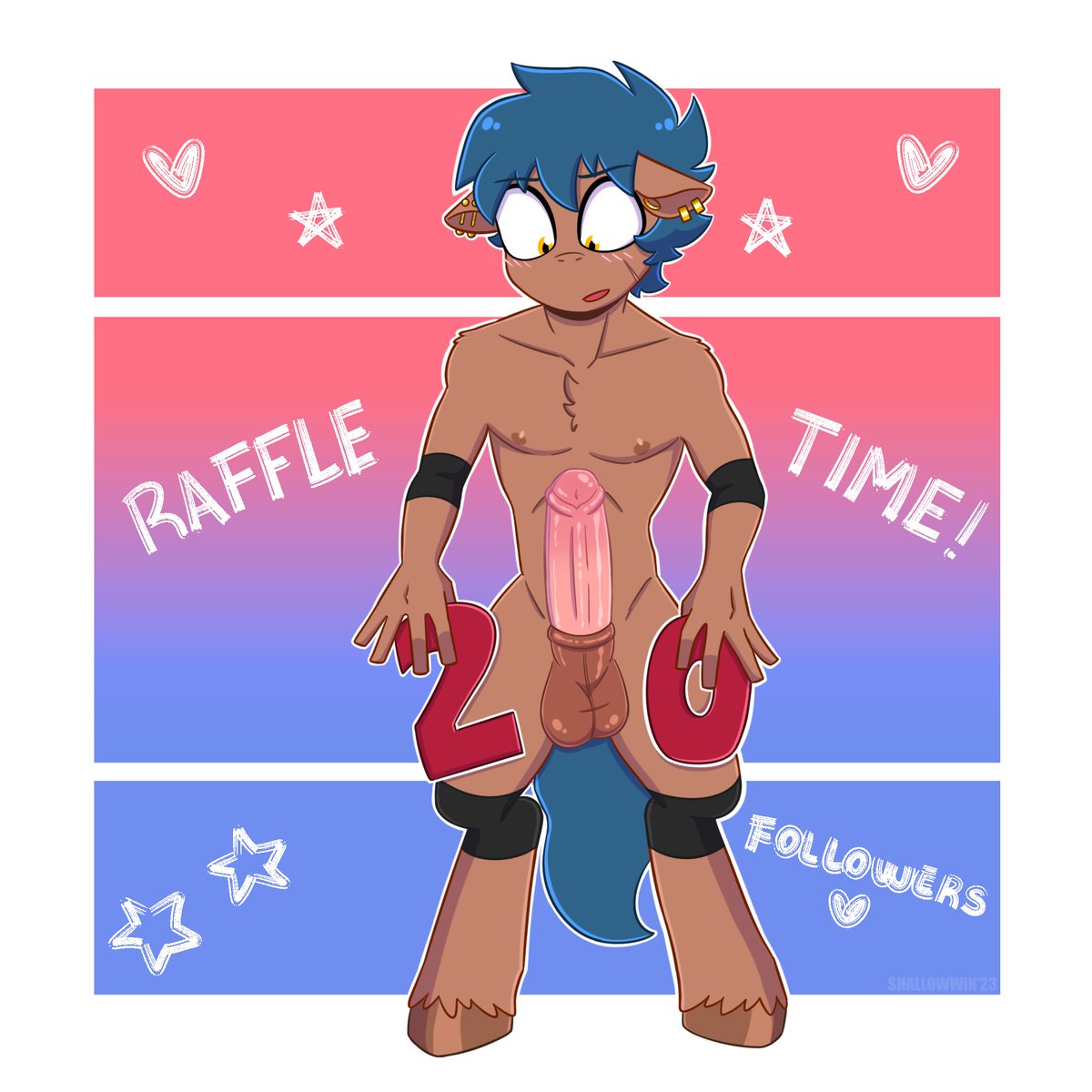 ✨ RAFFLE TIMEEEEE ✨
We reached 2000 followers, THANK YOU SO MUCH 💛
◼️
The raffle result will be a NSFW pic between three winners, to participate you’ll have to:
- Like and rt this post.
- Follow me.
- Comment with your OC ref.
◼️
You have time till March 19th.
GOOD LUCK 🍀