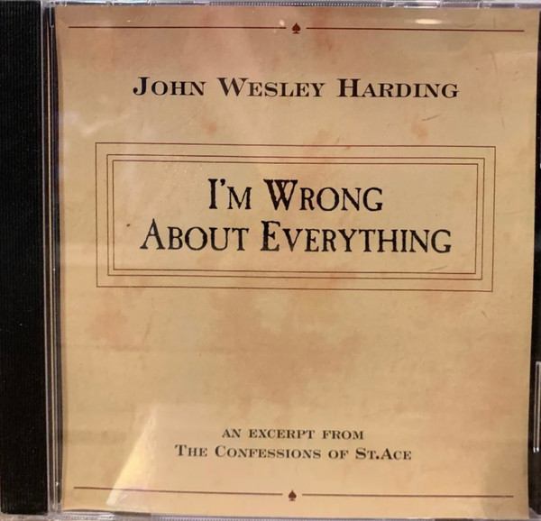Juanjojingles's tweet photo. Este single de "I'm Wrong About Everything" de #JohnWesleyHarding(@WesleyStace) del año 2000, tiene que entrar en lista este año, en la lista de singles de #Alemania, #Francia, #Italia, #PaisesBajos, #Suiza, #Suecia, #Austria y en mas paises https://t.co/YI1d9oGoLi