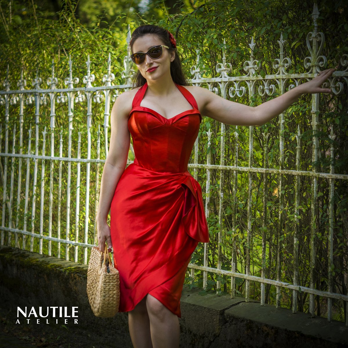 I started @NautileAtelier account today for showcasing some of our real life corsetry and eveningwear projects. See you there if you're into some retro steampunk and gothic styles. #nautile #corsetry #corsetdress #corsets #pinup #bespoke