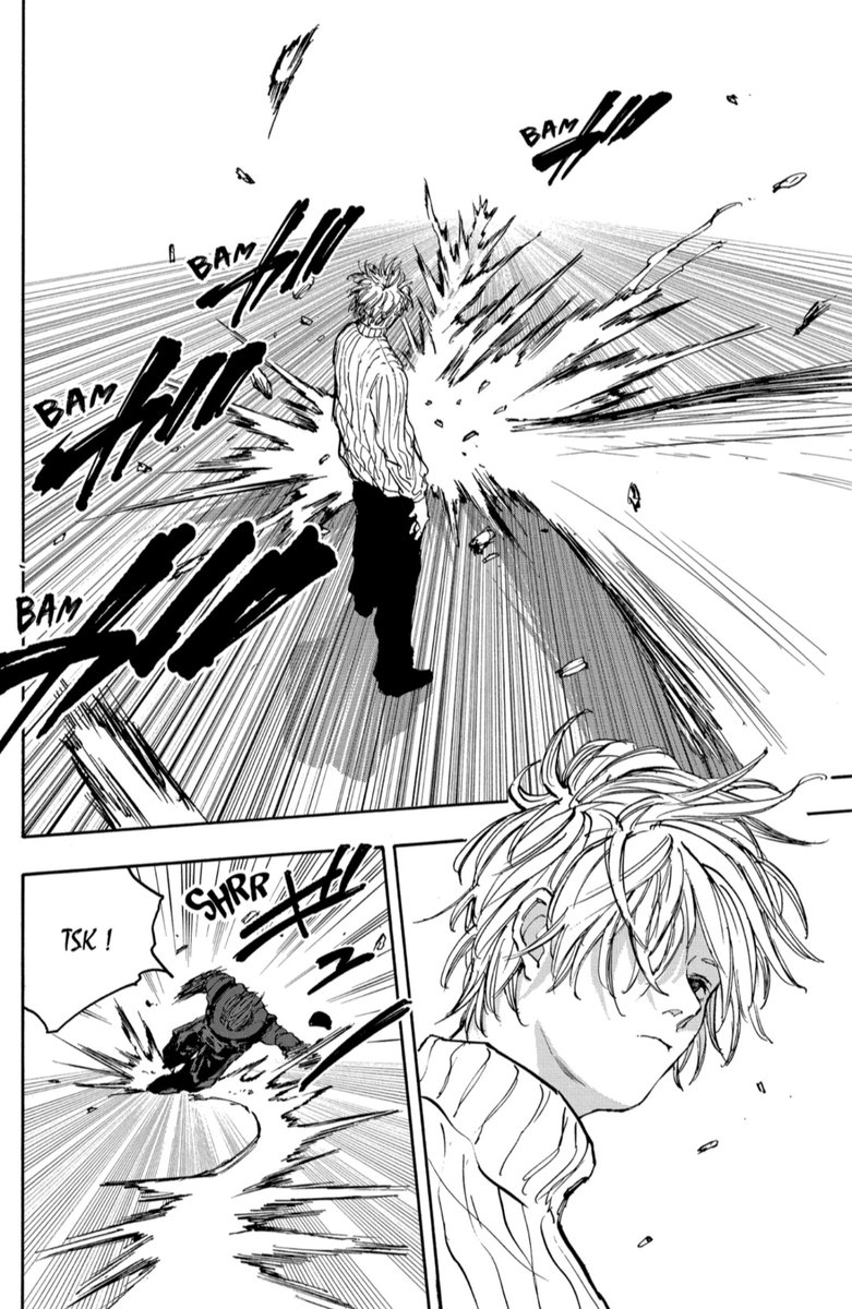 paad2I2's tweet photo. #SDspoilers #SD110
.
.
.
Suzuki est trop fort pour la chorégraphie de ses combats, on comprend hyper facilement les mouvements de ses personnages
A chaque fois c'est un plaisir de lire ses chapitres https://t.co/EIMiRzY5jK