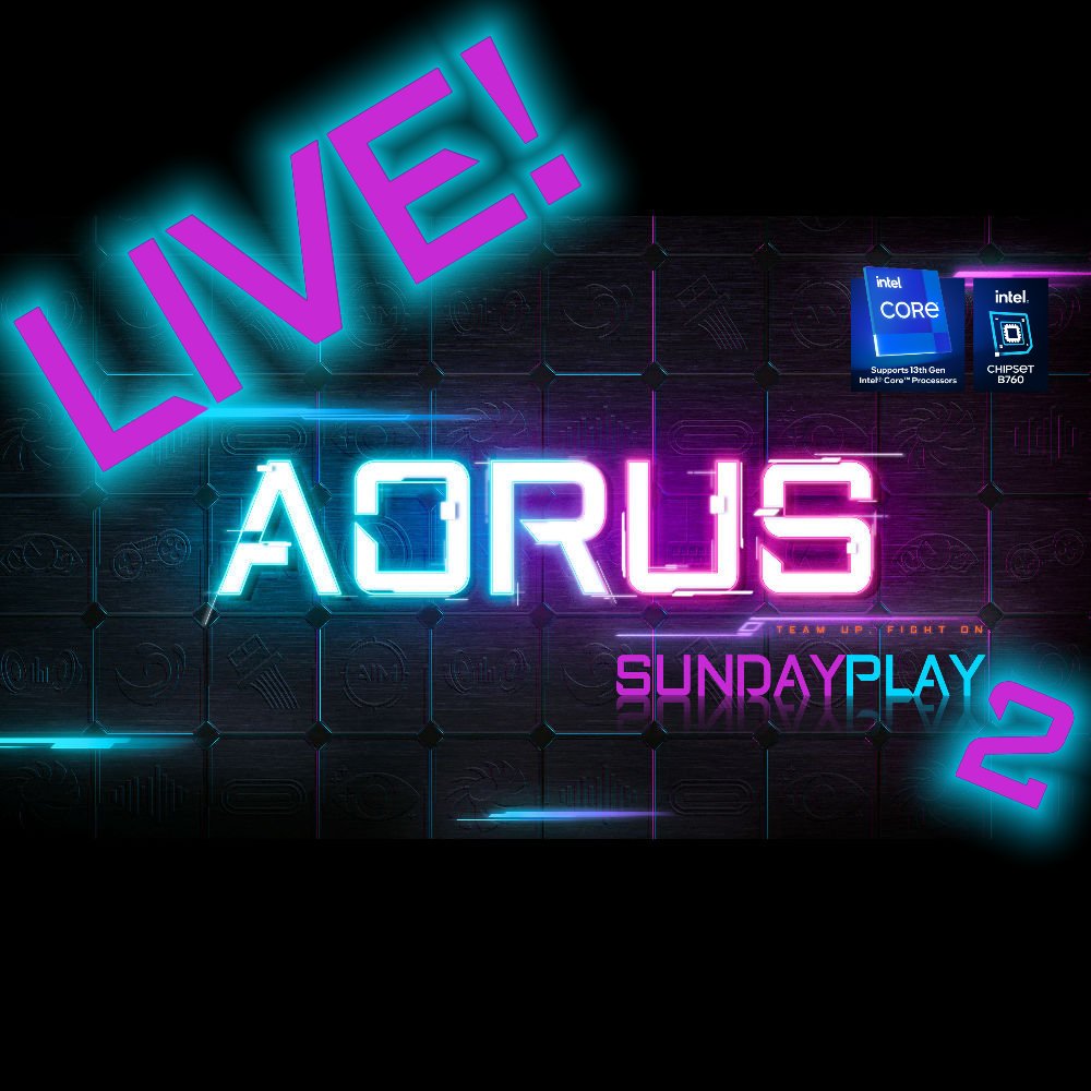 AORUS_DE's tweet photo. #AORUS #SUNDAYPLAY geht ab 17 Uhr live an den Start.
Live zuschauen: https://t.co/awXlTQc07U
Alle weiteren Streams zum Zuschauen, findest du in den Kommentaren! https://t.co/hW7HCNRBjN