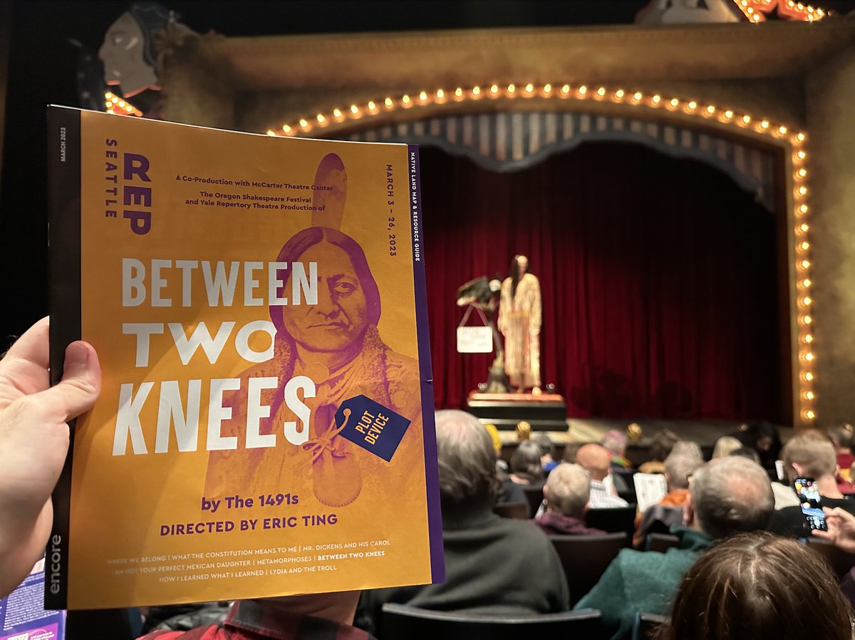 joeytainment's tweet photo. Between Two Knees at @seattlerep is fantastic ya'll!! https://t.co/SSiOTjyASt