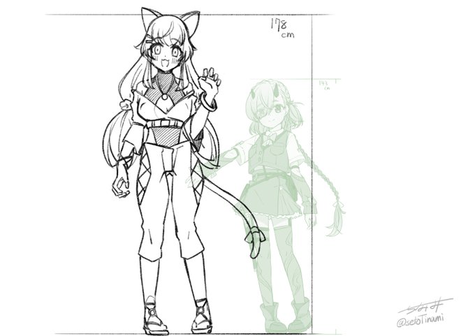 OCふたり目WIP
関係性とかはそのうち固めます 