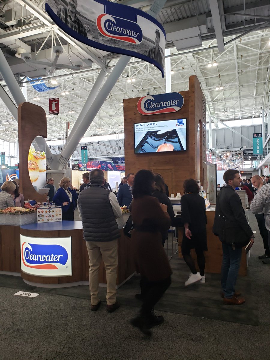 Fisheries Council (@fisheriesca) on Twitter photo Make sure to visit <a href="/Clearwatersea/">Clearwater Seafoods</a> at booth 2505! Amazing Canadian seafood on display here! #SENA23 Make sure to visit <a href="/Clearwatersea/">Clearwater Seafoods</a> at booth 2505! Amazing Canadian seafood on display here! #SENA23