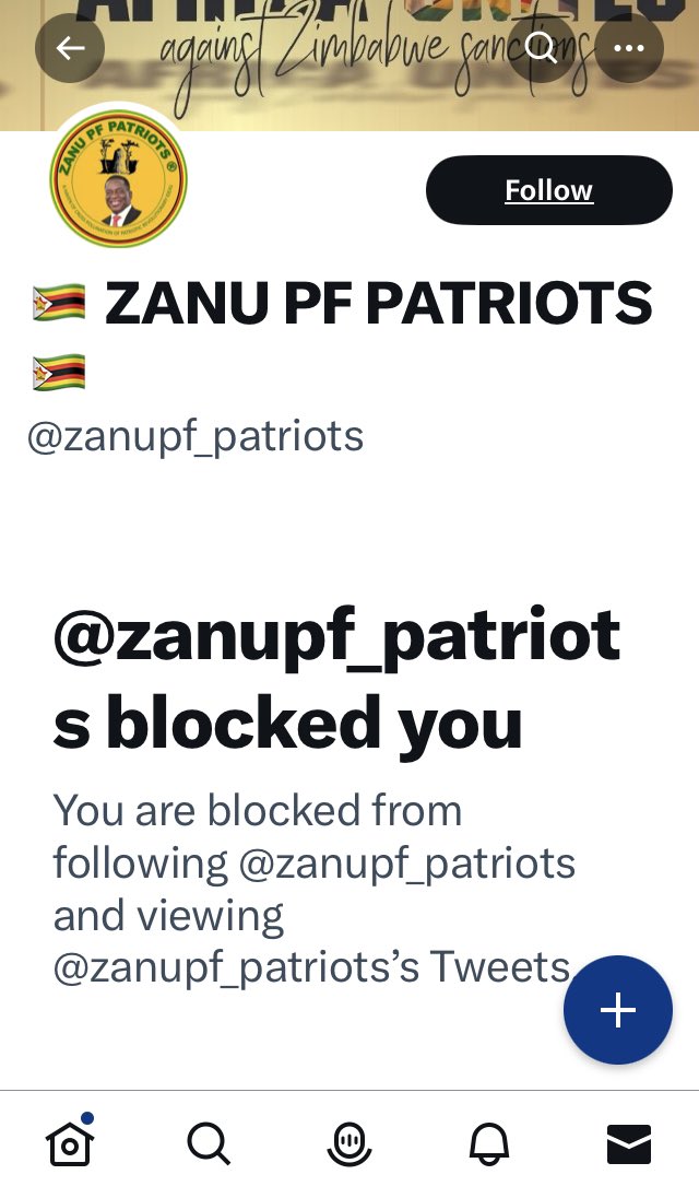 HumanRights112's tweet photo. No everybody buys into cheap Zanu PF propaganda‼️
The air waves are open with smart phones &information is not only dispersed from monopolised propaganda mouth piece @ZBCZW @InfoMinZW @zanupf_patriots @ZANUPF_Official
#NoToZanuPfPropaganda
#BlockMeBlockYouBack
#Handikendenge https://t.co/ll9VYWjVIm
