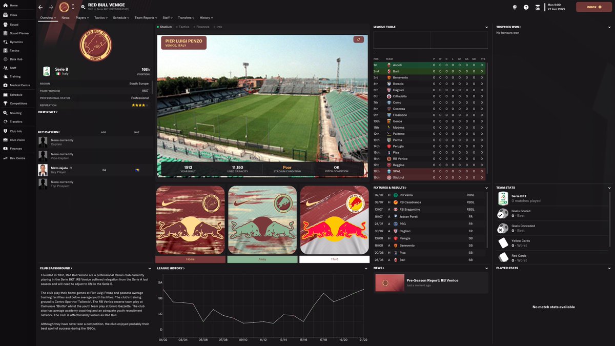 fmgraphics22's tweet photo. Red Bull Toronto🇨🇦
Red Bull Uppsala🇸🇪
Red Bull Varna🇧🇬
Red Bull Venice🇮🇹

#FM23 #footballmanager #fmg #RedBull #customdatabase #TorontoFC #Venezia https://t.co/iEofNlCnO1