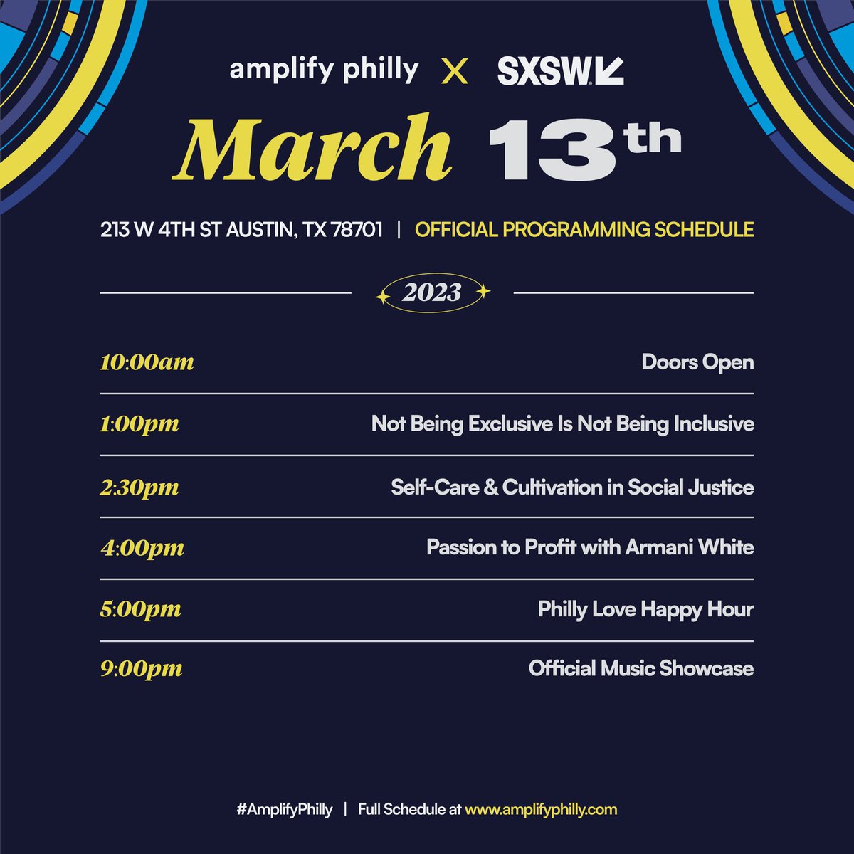 sxsaviors's tweet photo. 🎟️ GIVEAWAY 🎟️

The place to be next 2 days is Amplify Philly House. They’re ONLY giving out 500 wristbands for full access this year. Here’s a chance to win 2 of them:

1️⃣ RT this
2️⃣ Follow us and @AmplifyPhilly

That’s it! Here’s what you get access to - https://t.co/zInTh6x0tz https://t.co/kpC3h1RS14