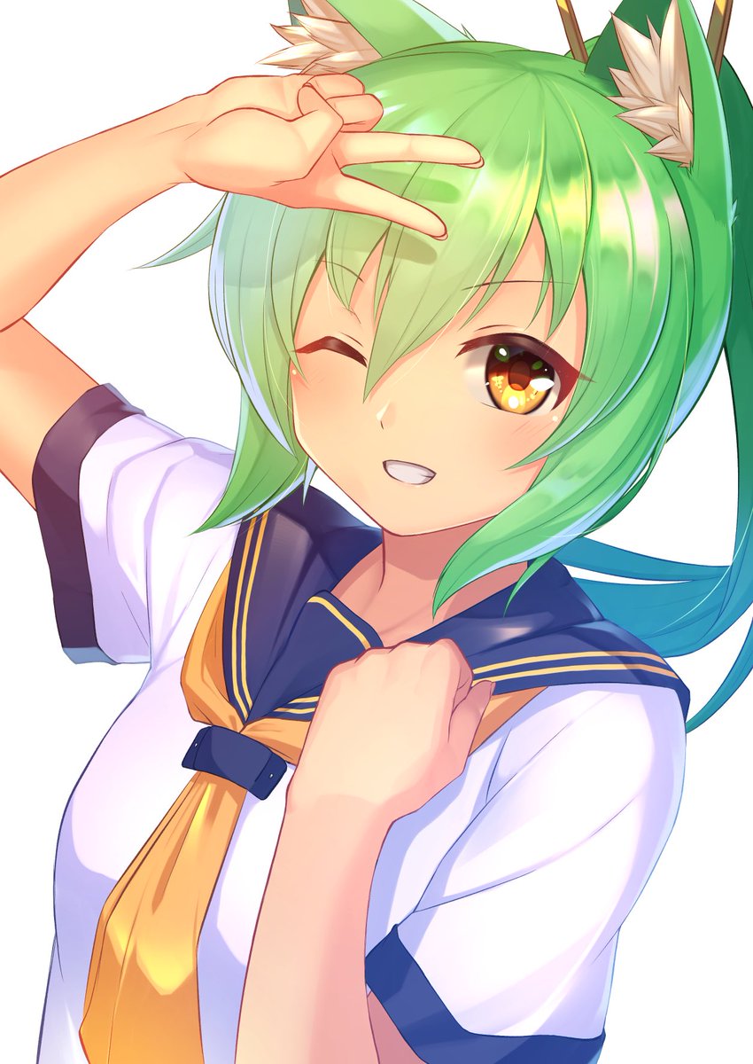 今日絵描けなくなっちゃったから、意外とファンの多い翠を再掲しておこう 