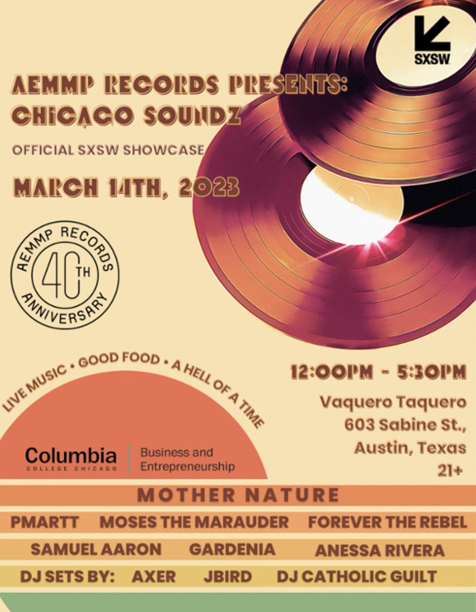 Derek Brinkley (@derekadmissions) on Twitter photo Heading to #SXSW tomorrow morning and can’t wait to participate in the <a href="/AEMMPHipHop/">AEMMP Records</a> showcase on Tuesday. Join us if you’ll be in #Austin! #MyColumbiaChi <a href="/ColumbiaChi/">Columbia College Chicago</a> <a href="/ColumAdmit/">Columbia College Chicago Admissions</a> Heading to #SXSW tomorrow morning and can’t wait to participate in the <a href="/AEMMPHipHop/">AEMMP Records</a> showcase on Tuesday. Join us if you’ll be in #Austin! #MyColumbiaChi <a href="/ColumbiaChi/">Columbia College Chicago</a> <a href="/ColumAdmit/">Columbia College Chicago Admissions</a>