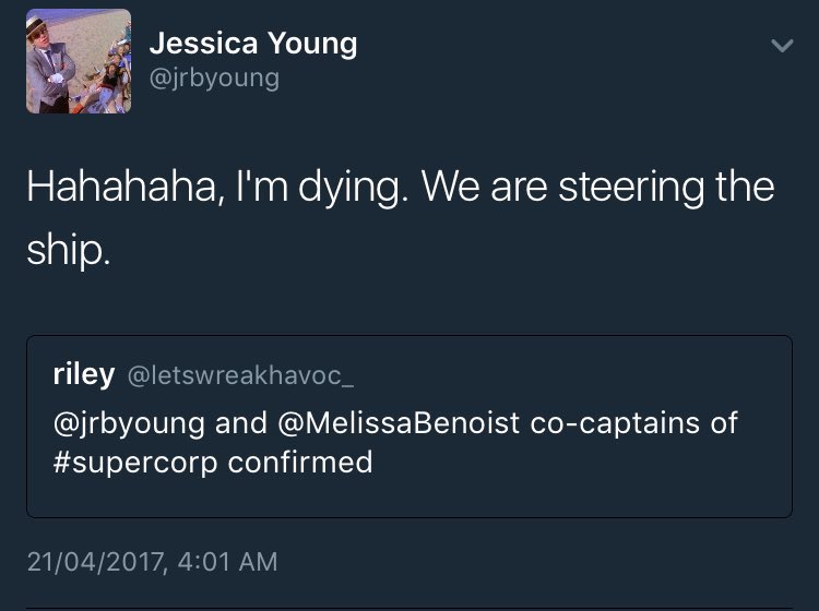 both katie’s brother and melissa’s sister being supercorp stans they’re so real 😭🫶🏾