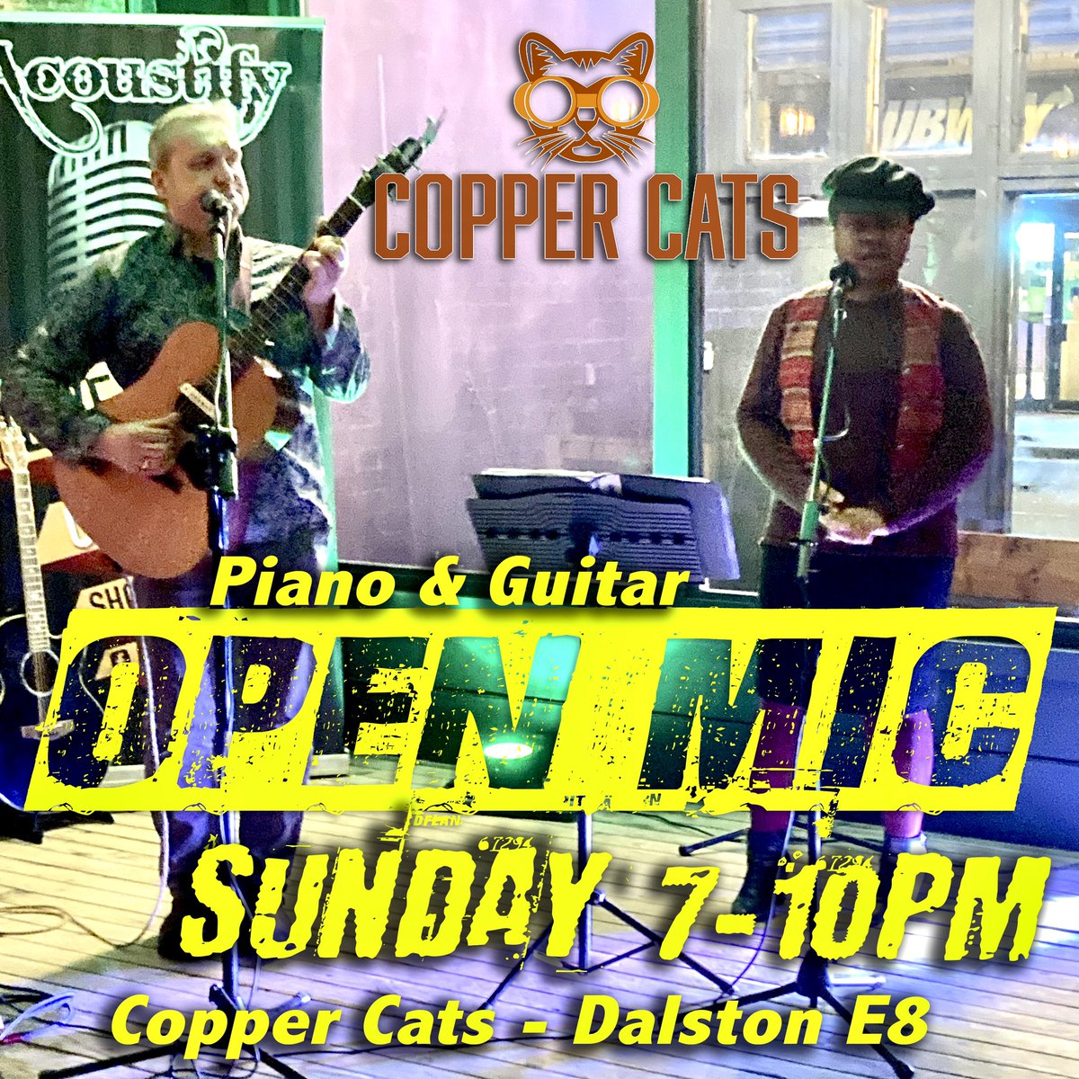 Acoustify Open-Mic tweet media