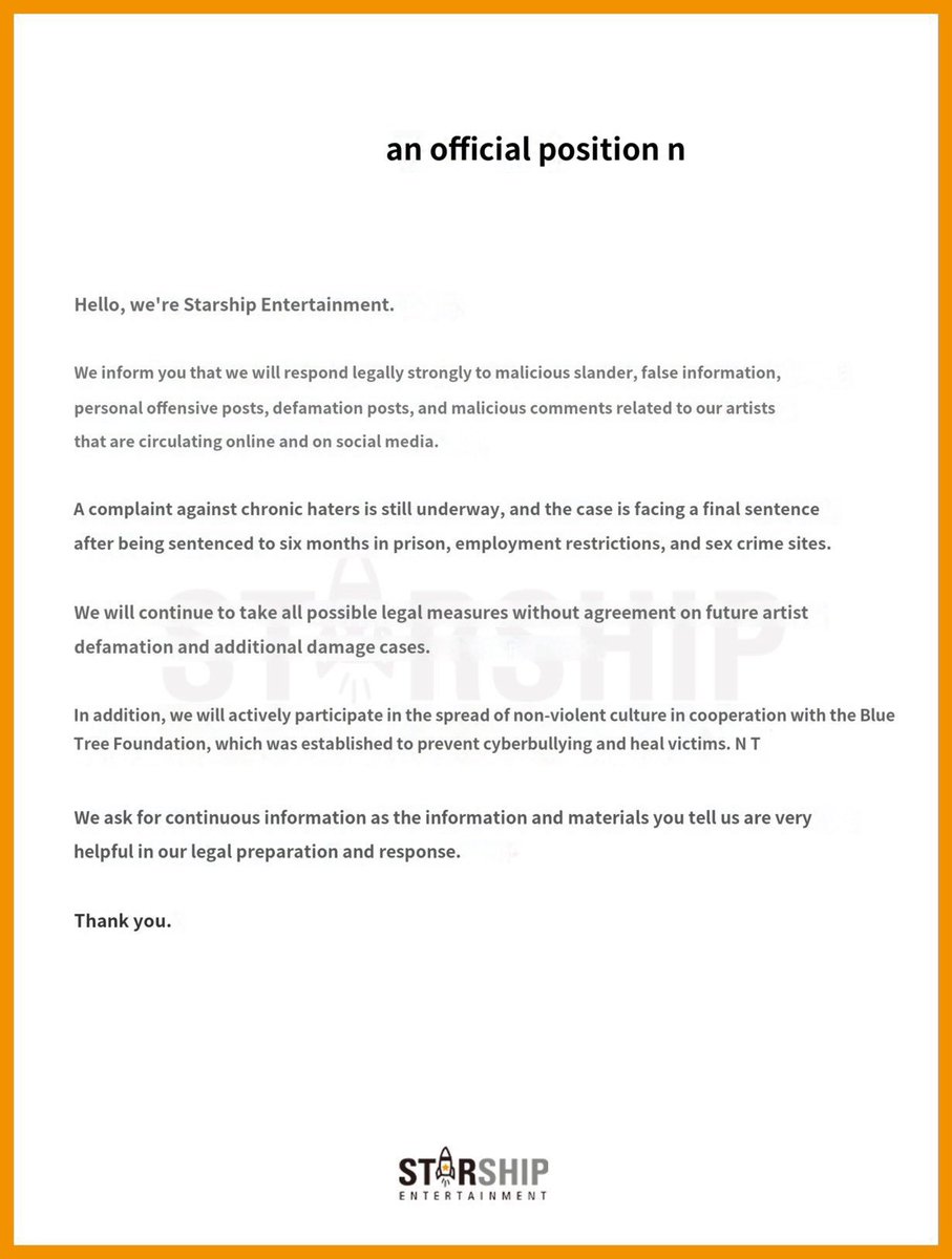 Hey <a href="/STARSHIPent/">STARSHIP Ent.</a> it’s time to do your job. It’s not hard to find this 시발 새끼 using their IP address right? Joohoney didn’t renew his contract under y’all to deserve this sh!t right? <a href="/STARSHIPent/">STARSHIP Ent.</a> Do your job. Take legal action on this account and protect your artist.
