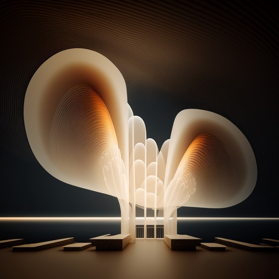 ParametricArchitecture on Twitter: "These spectacular Ai-generated ...
