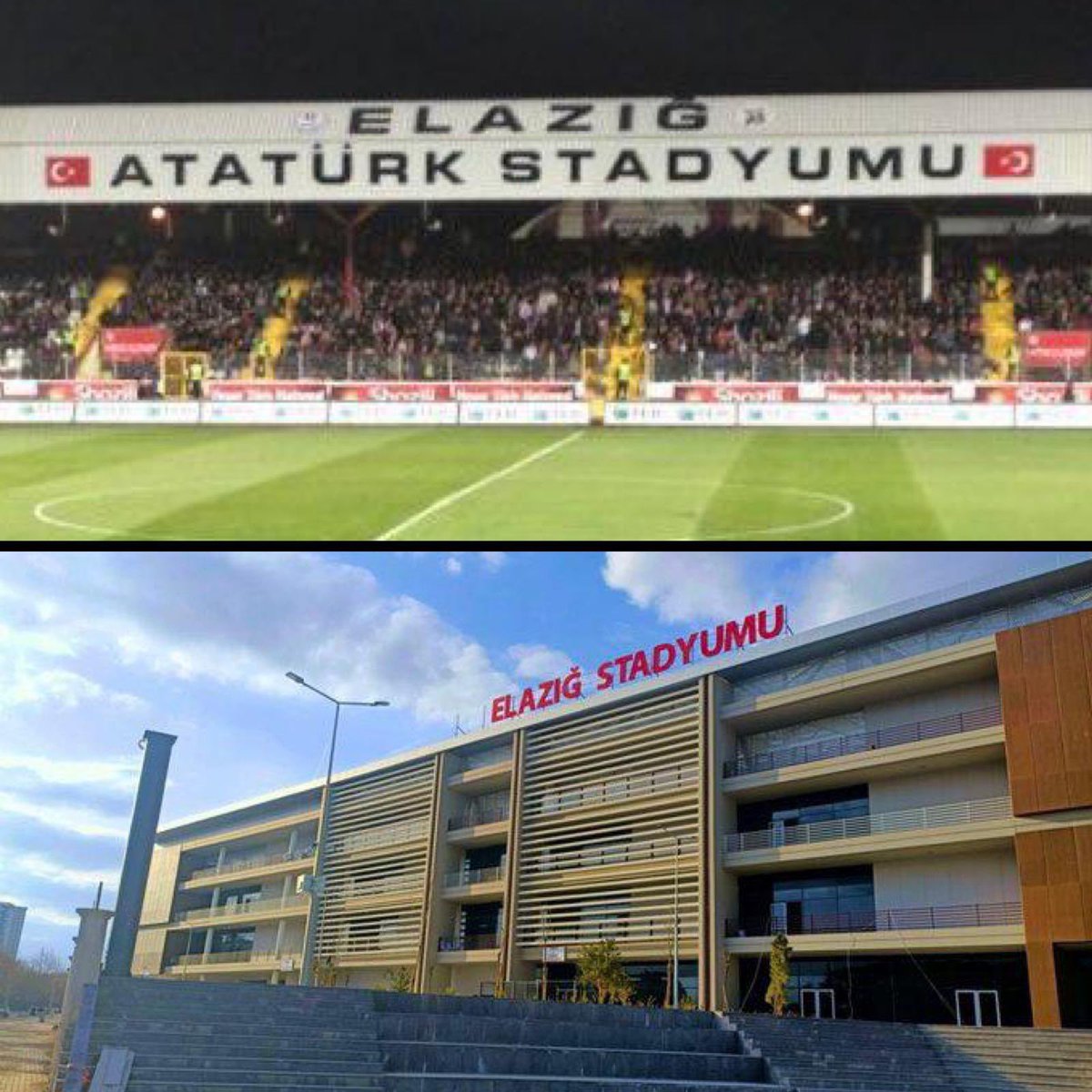 49 Yıllık Elazığ Atatürk Stadyumu’ndan "Atatürk" ismi silindi!

Bu milletin yüreğinden Atatürk sevgisini silemezsiniz.

Bir hayat böyle tersine dönmez,
Bir yiğit böyle harcanmaz!
Dağlara taşlara bağırasım geliyor,
İçim yanıyor içim, bildiğin gibi değil…