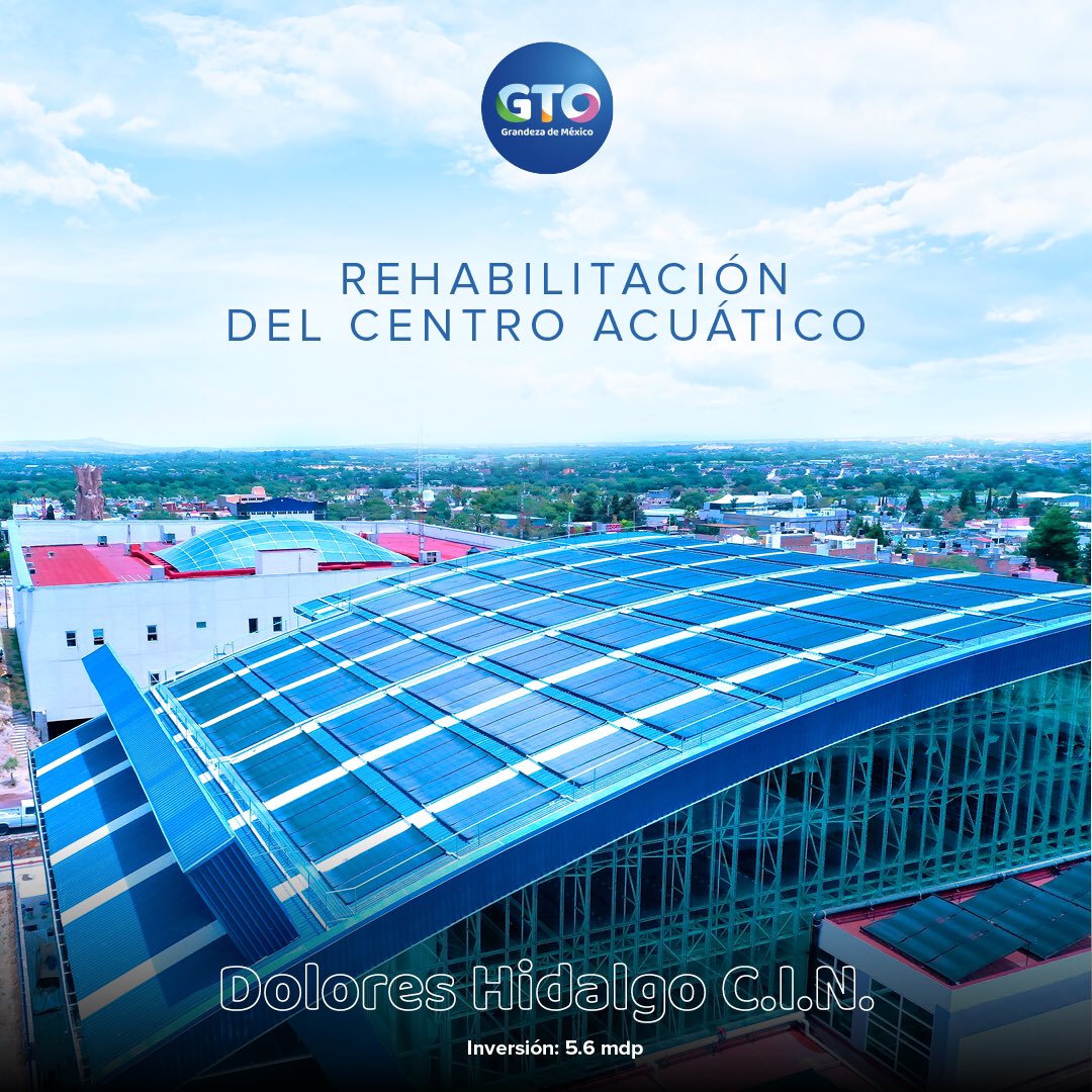 obragobgente's tweet photo. #PostalesSICOM

Rehabilitación del Centro Acuático de Dolores Hidalgo C.I.N. 

#JuntosConstruimosGuanajuato https://t.co/facBHwIDiQ