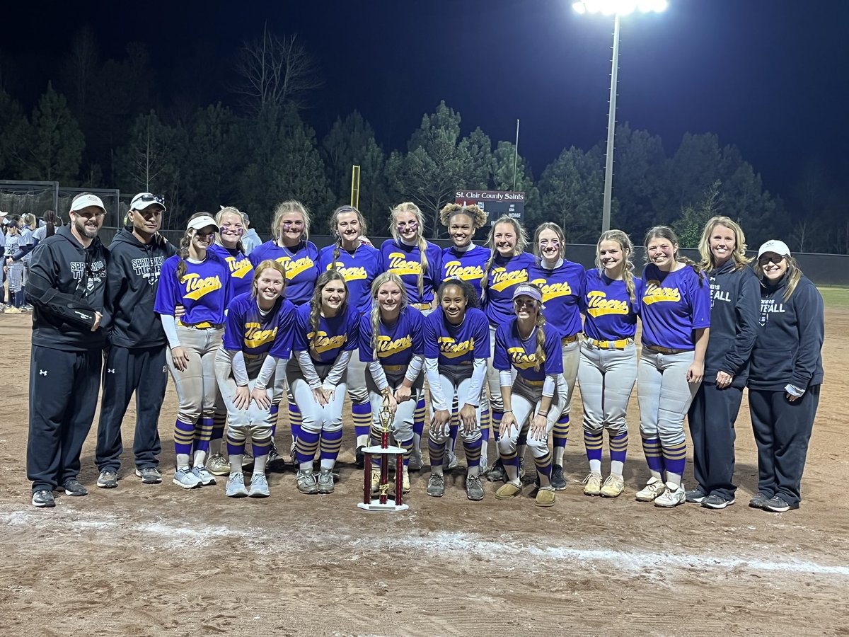 Springville Tigers Softball tweet media