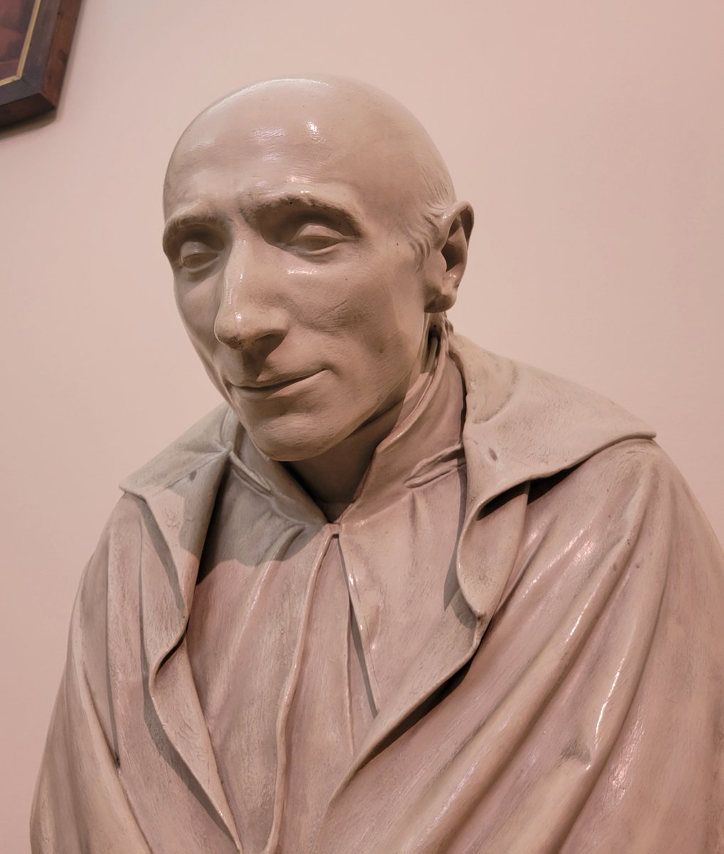 The plaster bust of Vincent Pallotti that belonged to Pope Leo XIII and was in his room until his death in 1903. A silent witness to Pallotti's bond with the Popes.