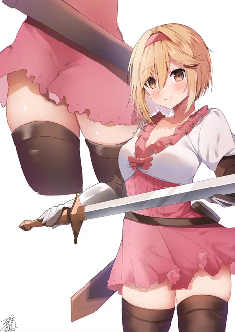 クリスタの練習でジータちゃんかいた 