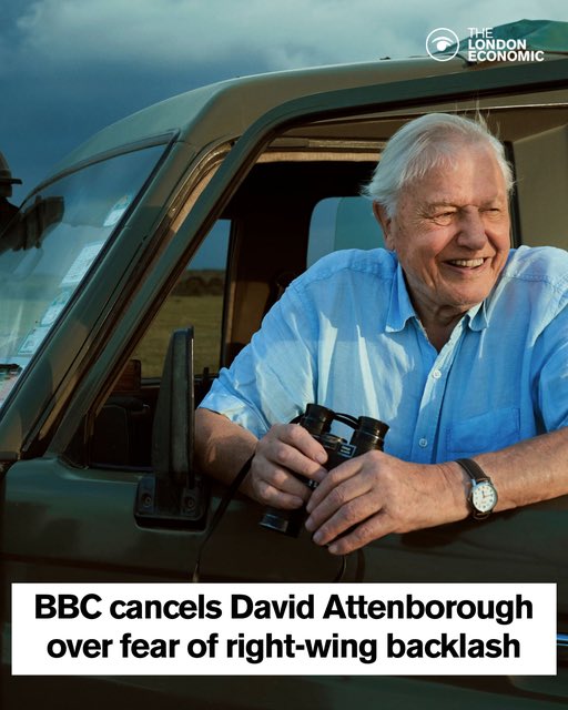 domdyer70's tweet photo. Senior sources at the BBC told the Guardian that the decision not to show the sixth episode was made to fend off potential critique from the political right. This week the Telegraph newspaper attacked the BBC for creating the series and for taking funding from “two charities previously criticised for their political lobbying” – the WWF and RSPB.
One source at the broadcaster, who asked not to be named, said “lobbying groups that are desperately hanging on to their dinosaurian ways” such as the farming and game industry would “kick off” if the show had too political a message. It’s seems the BBC press office are telling porkies