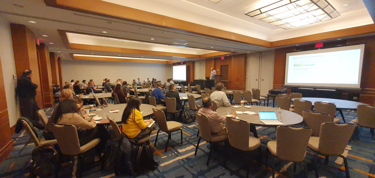 ManuelPPacheco's tweet photo. Starting @JEOLUSA users' meeting @panicnmr . Excellent lineup of talks for this morning in Nashville. 

Ron Crouch is up first, talking about little-known or used NMR experiments that we should use more. 

@JEOLEUROPE  @JEOL_Japan https://t.co/WMJapWS0sZ
