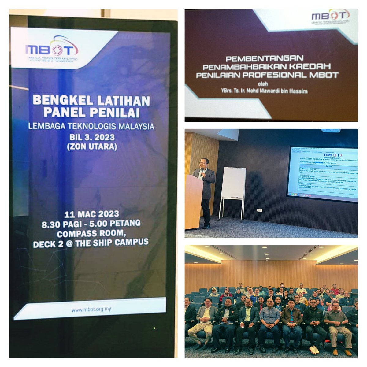 Mvrdv_H's tweet photo. Sumbangan diluar tugas rasmi sbg pembentang kaedah penilaian profesional MBOT. Semoga lebih ramai https://t.co/S71HumETqI dan https://t.co/tSo29qJqHu dalam industri dimasa hadapan. https://t.co/B8woziPC8M