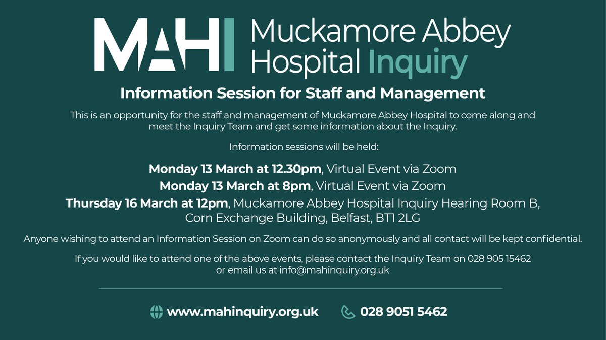 Muckamore Abbey Hospital Inquiry tweet media