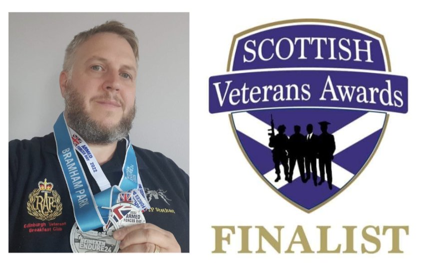 Can we all please welcome John Paul Stothard Volunteer of the Year finalist –  Sponsored by  @pathfindermag at this year's Scottish #VeteransAwards. 

Good luck John to you and all the amazing finalists! 

#veterans #military #veteranssupportingveterans